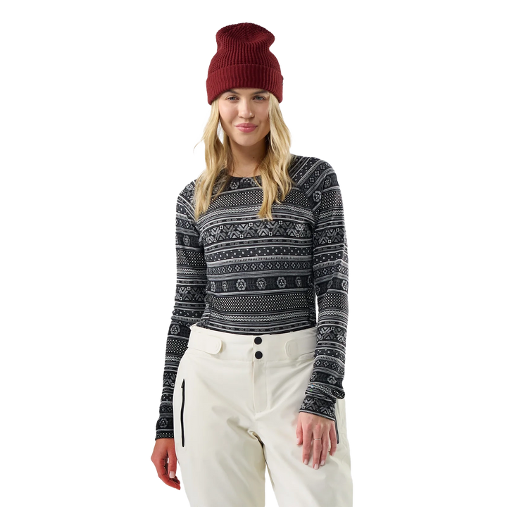 Classic Thermal Merino Base Layer Crew - Long Sleeve - Women's