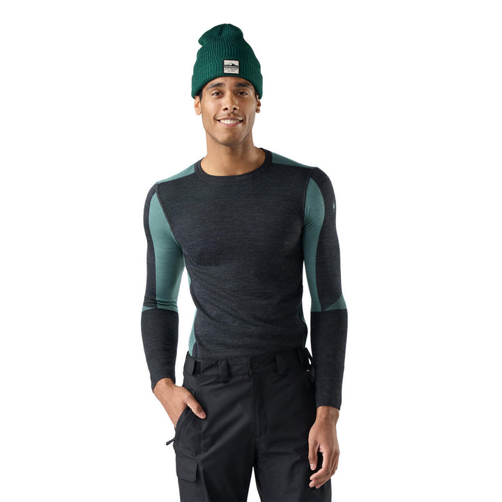 Intraknit Thermal Merino Base Layer Colorblock Crew - Long Sleeve - Men's