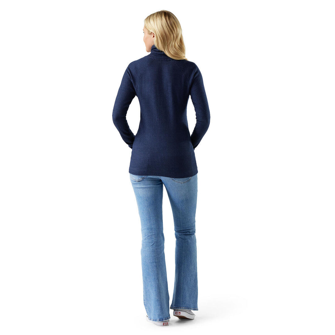 Thermal Merino Rib Turtleneck - Long Sleeve - Women's