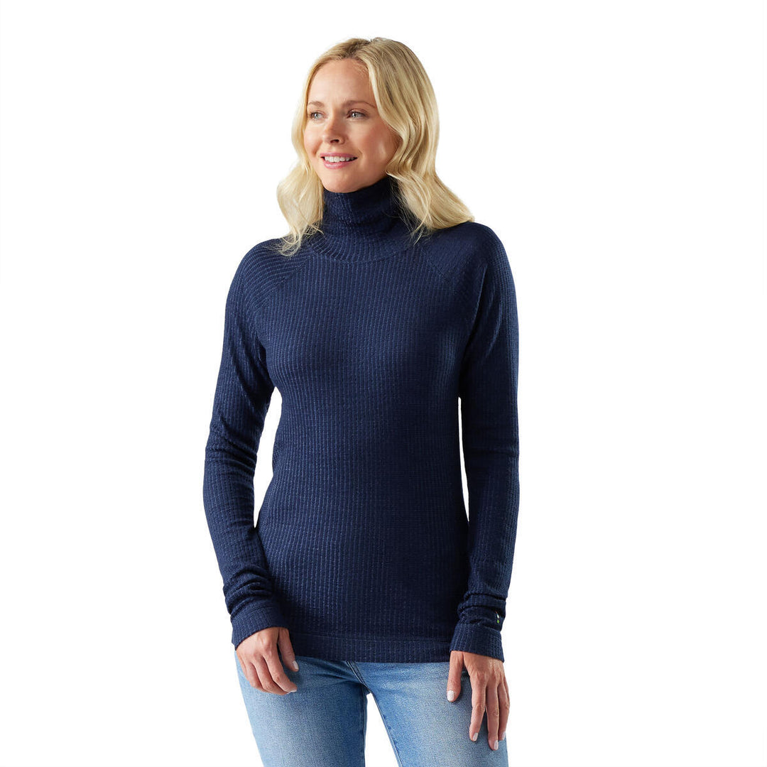 Thermal Merino Rib Turtleneck - Long Sleeve - Women's