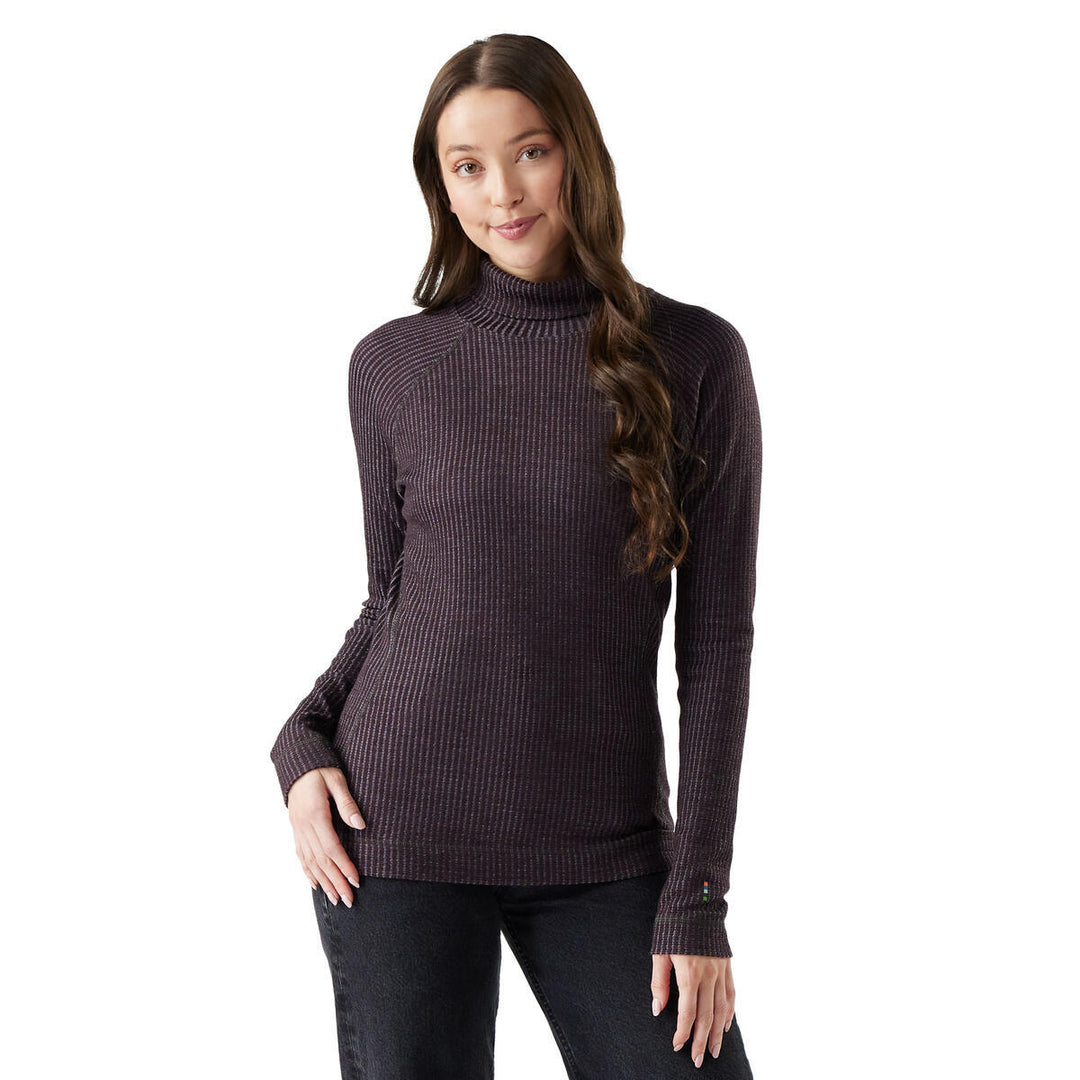 Thermal Merino Rib Turtleneck - Long Sleeve - Women's