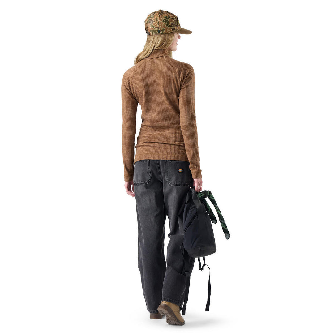 Thermal Merino Rib Turtleneck - Long Sleeve - Women's
