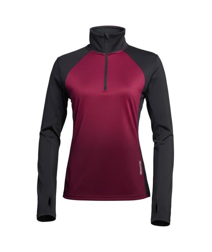 Tista Zip Neck Midlayer - Long Sleeve - Women's