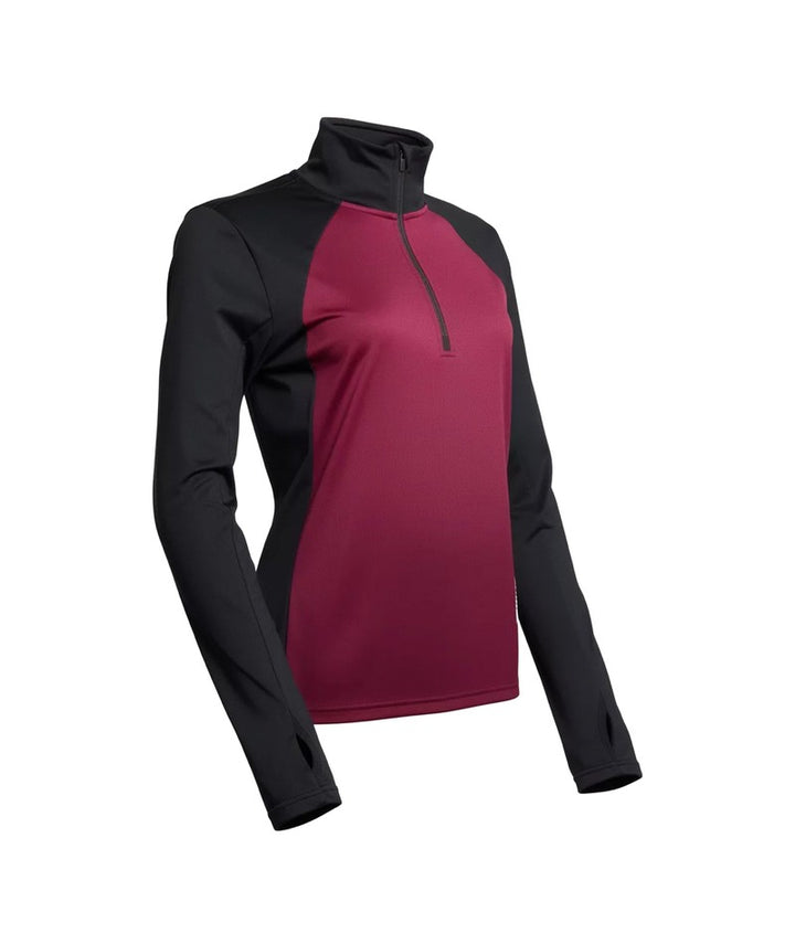 Tista Zip Neck Midlayer - Long Sleeve - Women's