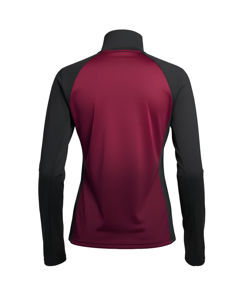 Tista Zip Neck Midlayer - Long Sleeve - Women's