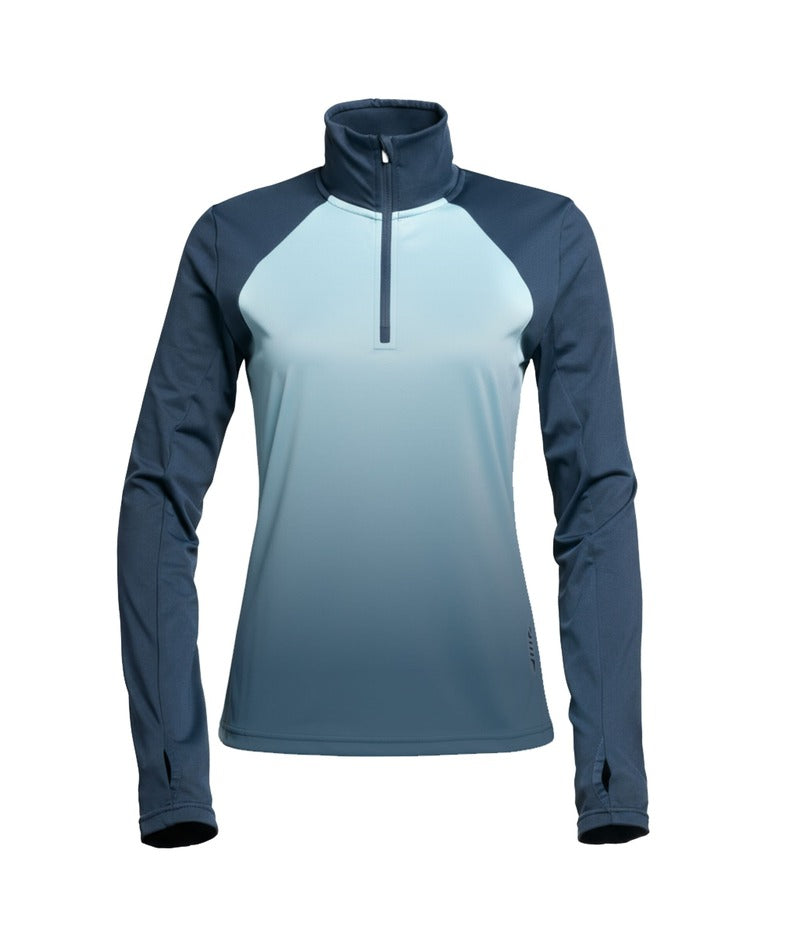 Tista Zip Neck Midlayer - Long Sleeve - Women's