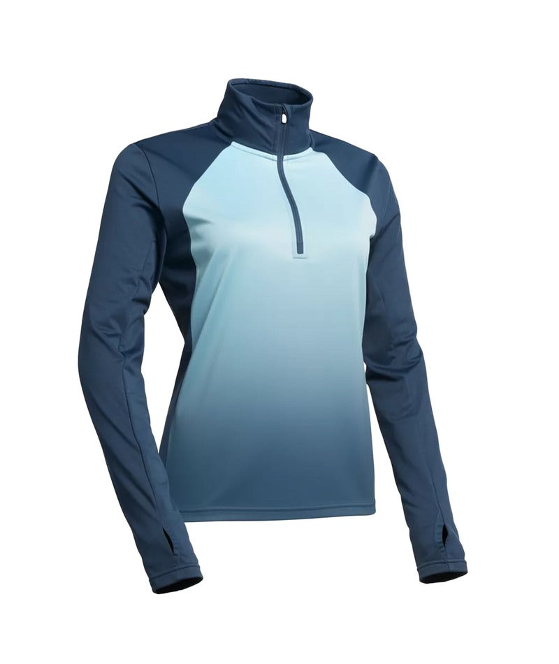 Tista Zip Neck Midlayer - Long Sleeve - Women's