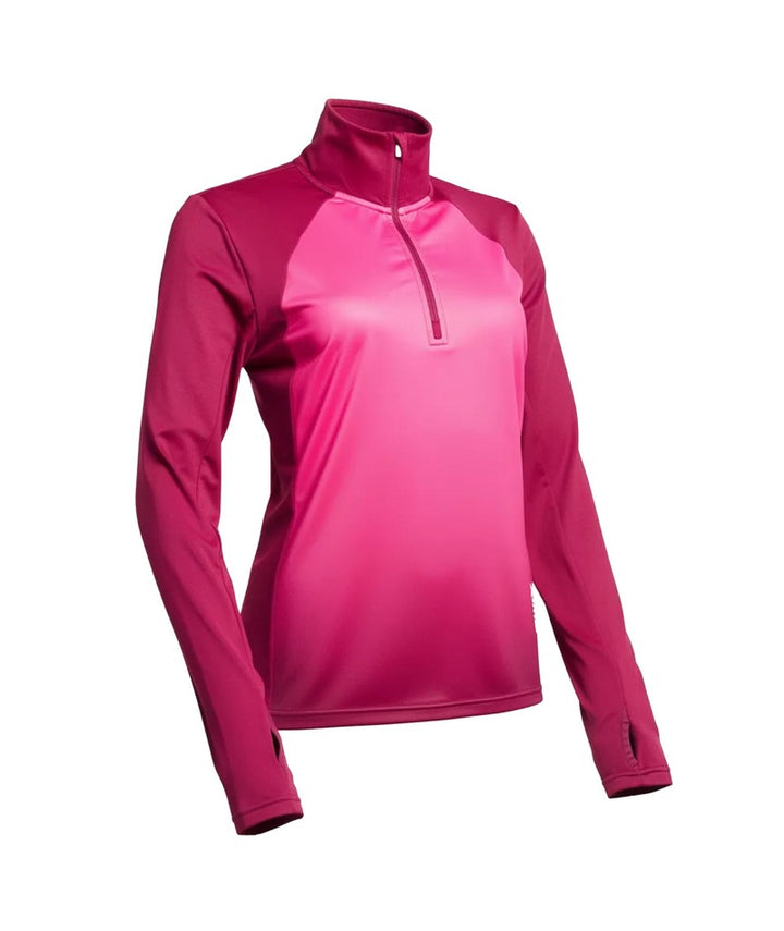 Tista Zip Neck Midlayer - Long Sleeve - Women's