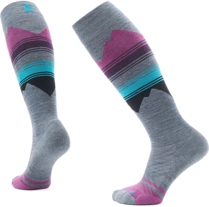 Ski Targeted Cushion Pattern OTC Socks - Women's