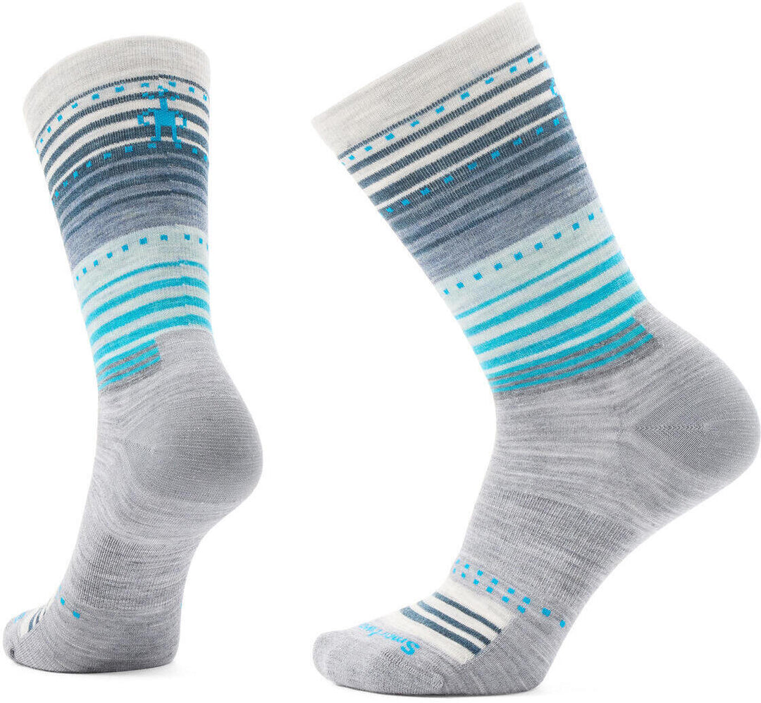 Everyday Stitch Stripe Crew Socks - Unisex