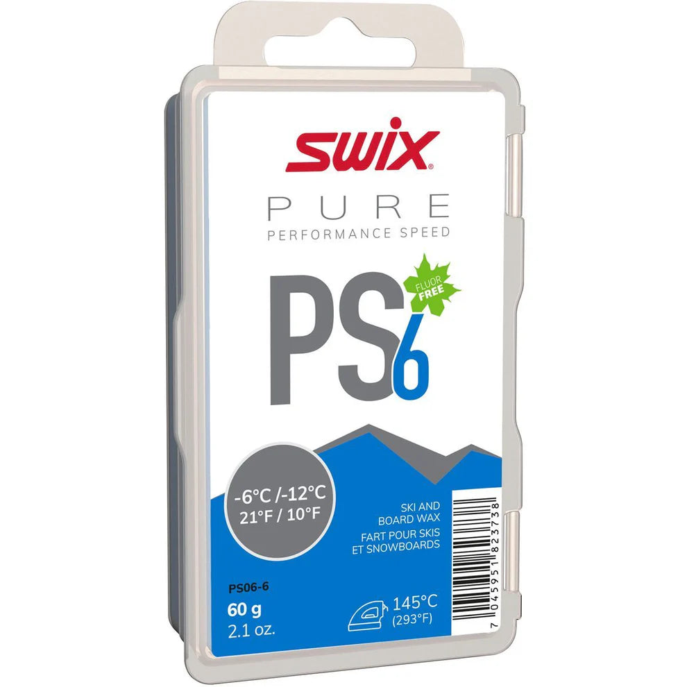 PS6 Blue Glide Wax -6°C / -12°C (21°F / 10°F) 60g (2.1oz)