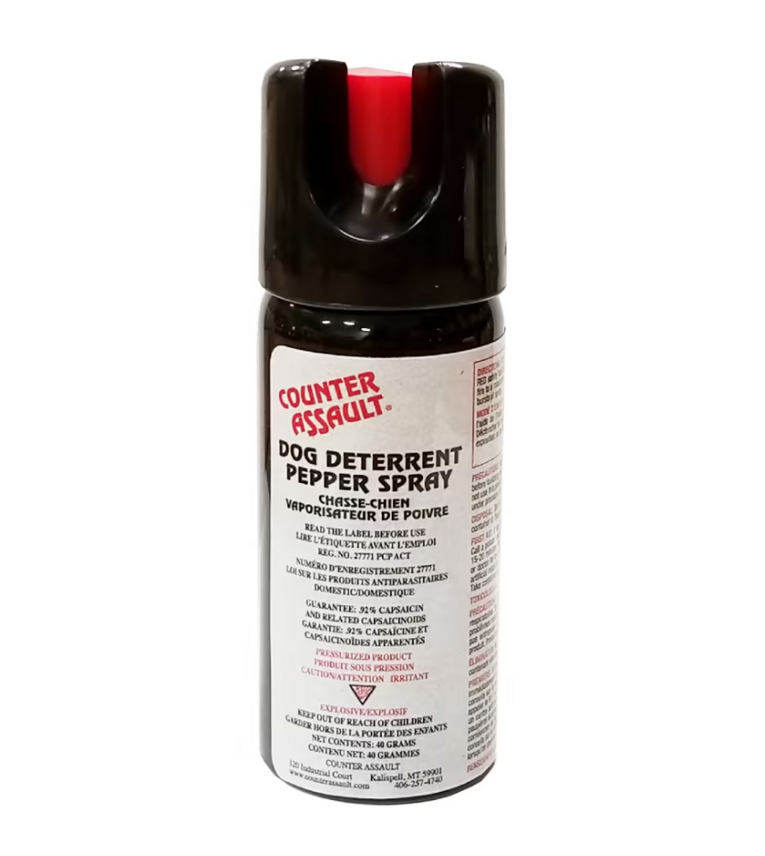 Dog & Coyote Deterrent Pepper Spray w/ Holster