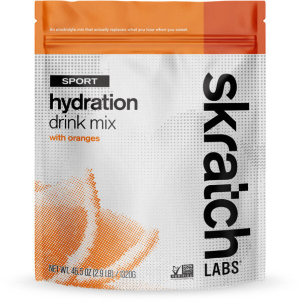 Sport Hydration Drink Mix - Oranges - 1320g/3lb (60 Servings)