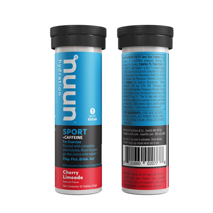 Sport Hydration Tablets + Caffeine (10 Servings)