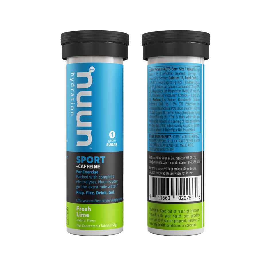 Sport Hydration Tablets + Caffeine (10 Servings)