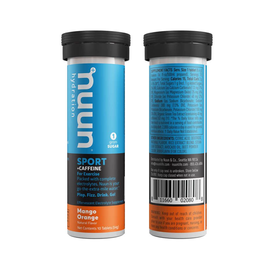 Sport Hydration Tablets + Caffeine (10 Servings)