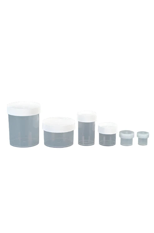 Straight Sided Jar - Polypropylene