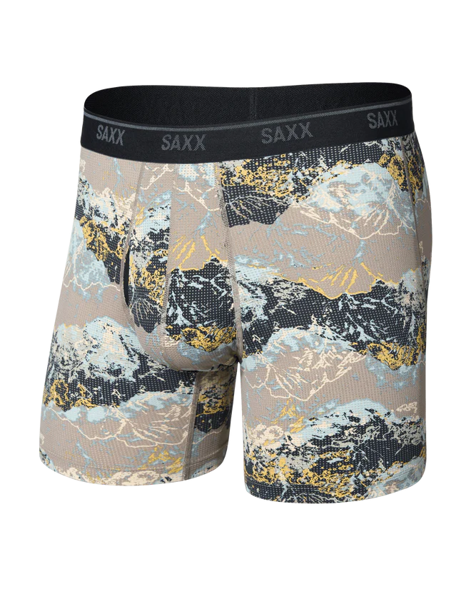 Quest Quick-Dry Mesh Boxer Brief with Fly - Men's