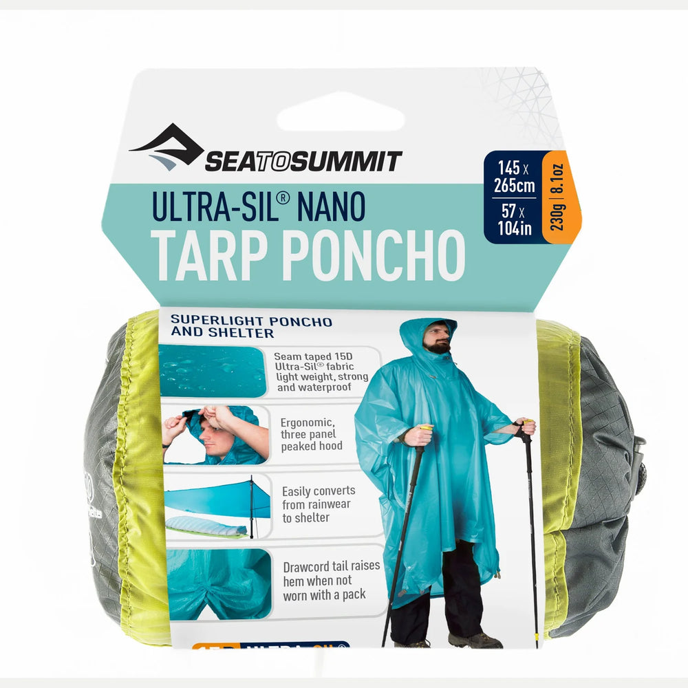 Ultra-Sil Nano Tarp Poncho – Bushtukah
