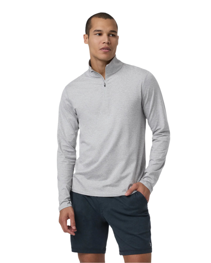 Ponto Half Zip Mock Neck - Long Sleeve - Men's