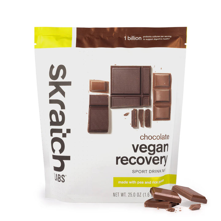 Sport Vegan Recovery Drink Mix - Chocolate - 708g (12 Servings)