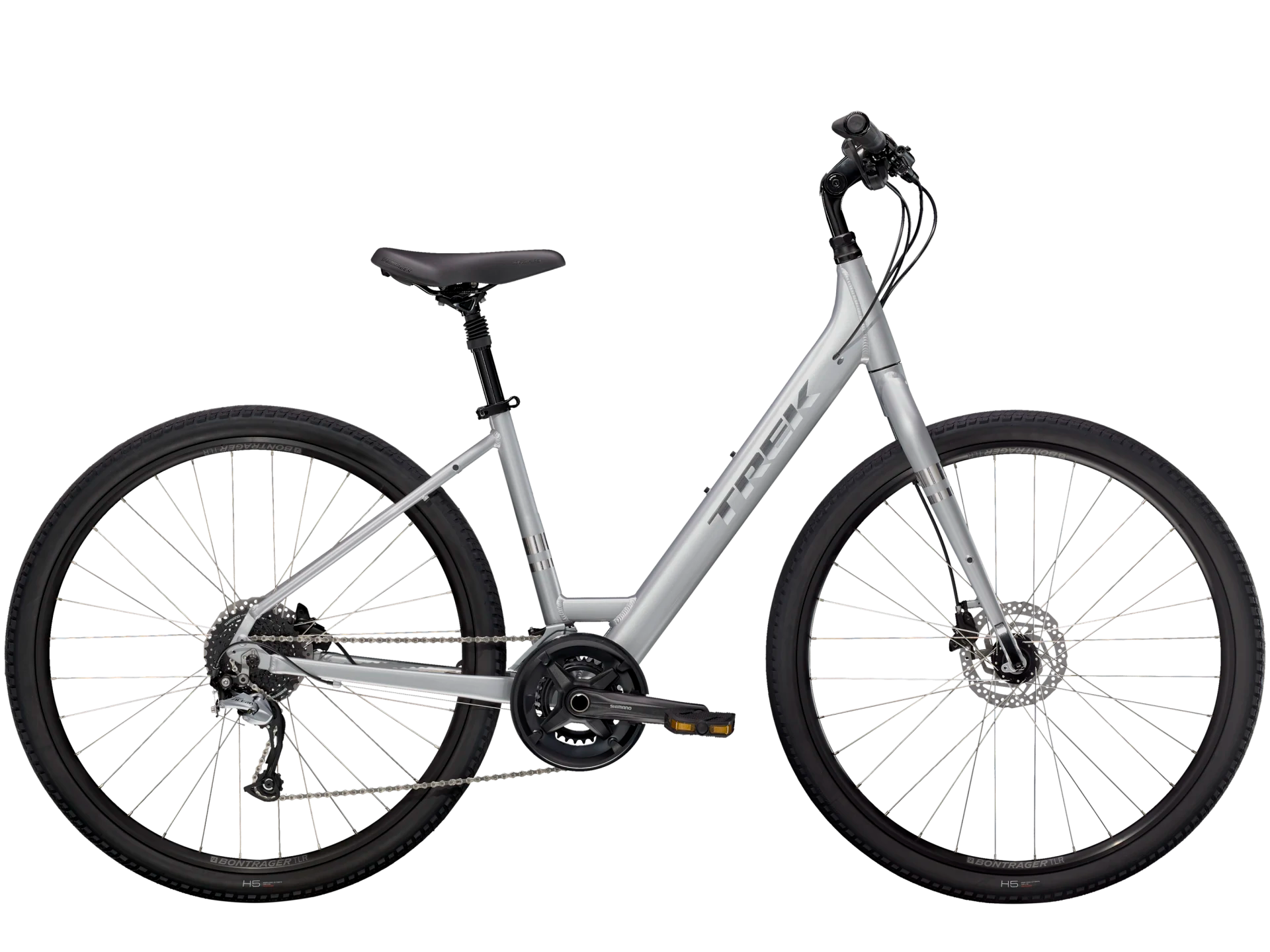 Trek Verve 3 Disc Lowstep Quicksilver Medium