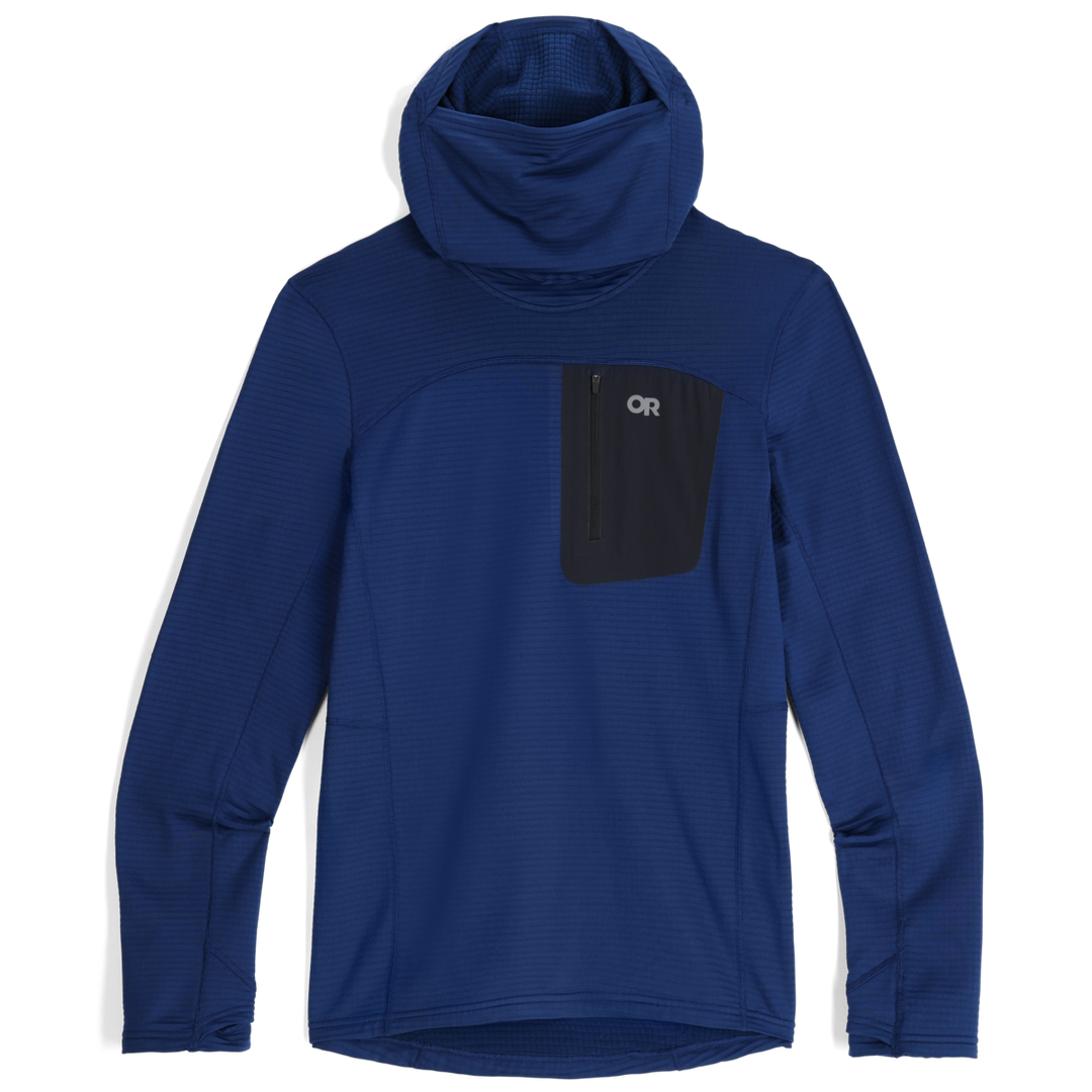 Vigor Grid Fleece Pull-Over Hoody - Men's