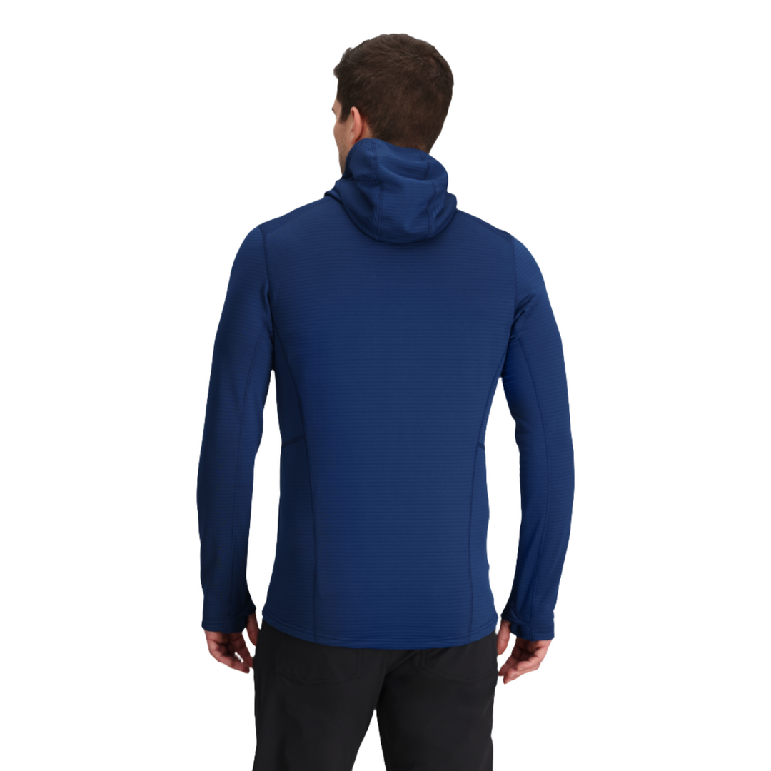 Vigor Grid Fleece Pull-Over Hoody - Men's