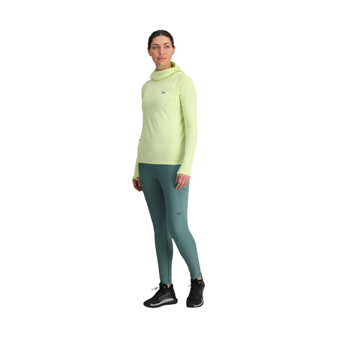 Vigor Grid Fleece Pullover Hoodie - Women's