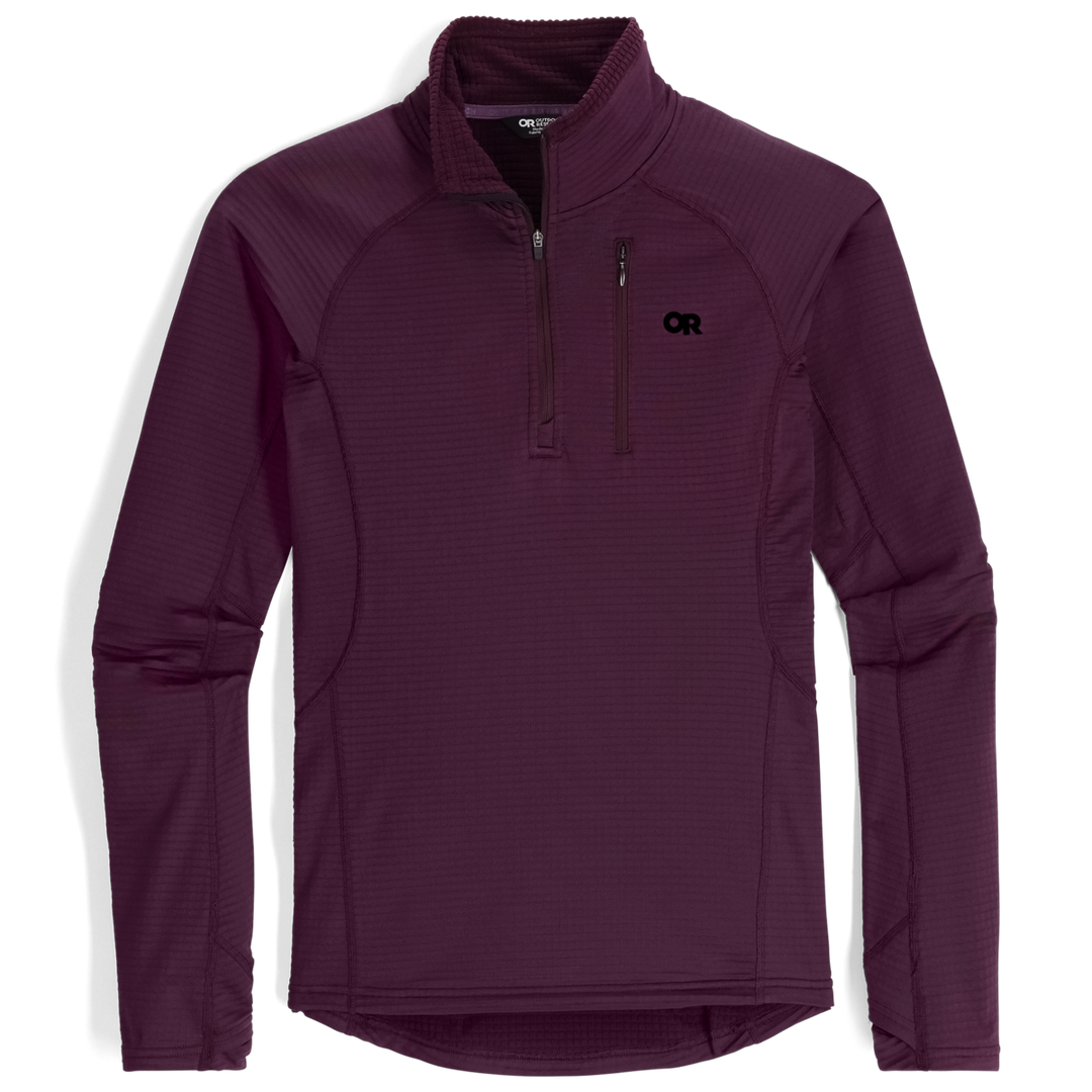 Vigor Grid Fleeze Half Zip - Women's