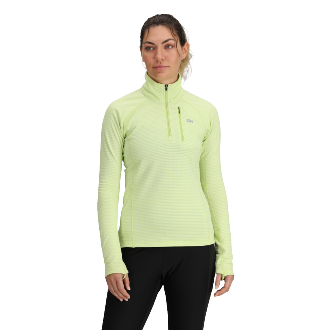 Vigor Grid Fleeze Half Zip - Women's