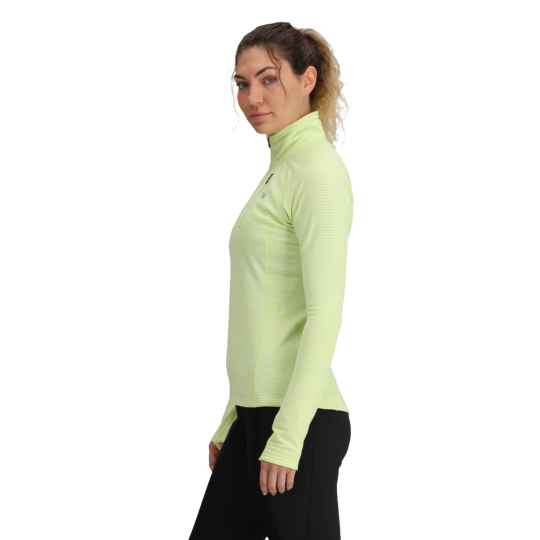 Vigor Grid Fleeze Half Zip - Women's