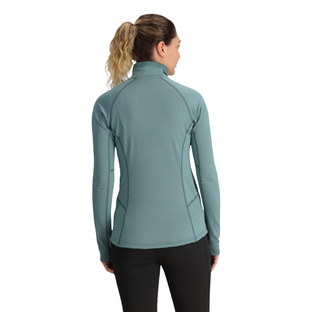 Vigor Grid Fleeze Half Zip - Women's