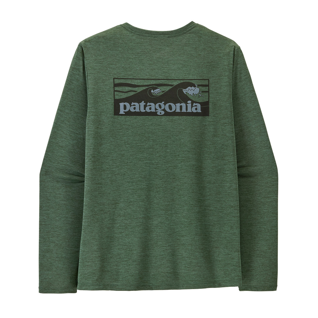 Capilene Cool Daily Shirt - Boardshort Logo - Long Sleeve - Men's