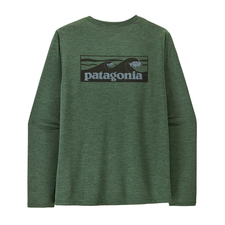 Capilene Cool Daily Shirt - Boardshort Logo - Long Sleeve - Men's
