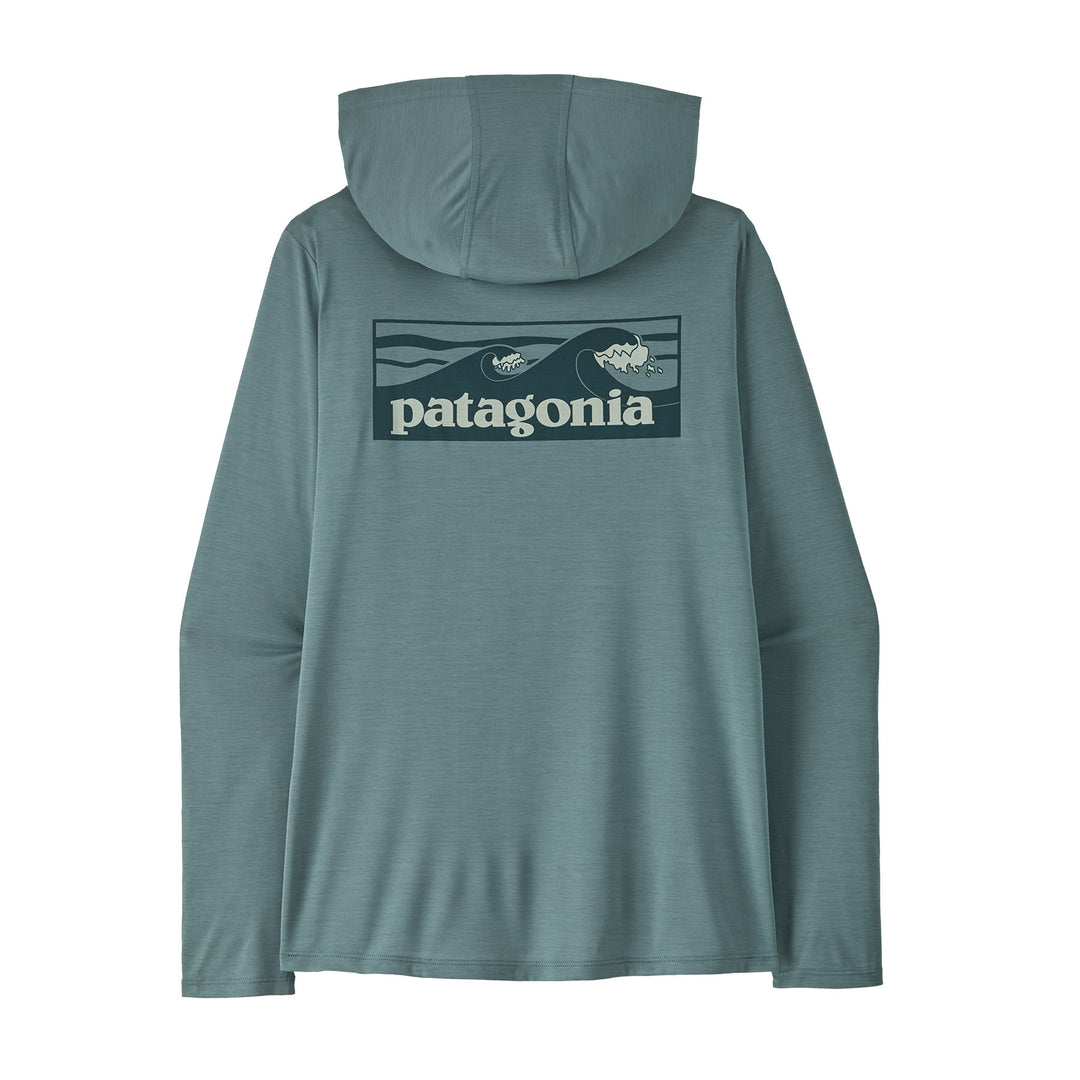 Capilene Cool Daily Hoody - Boardshort Logo - Long Sleeve - Women's