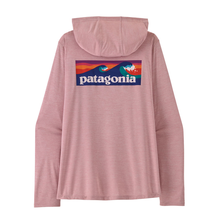 Capilene Cool Daily Hoody - Boardshort Logo - Long Sleeve - Women's