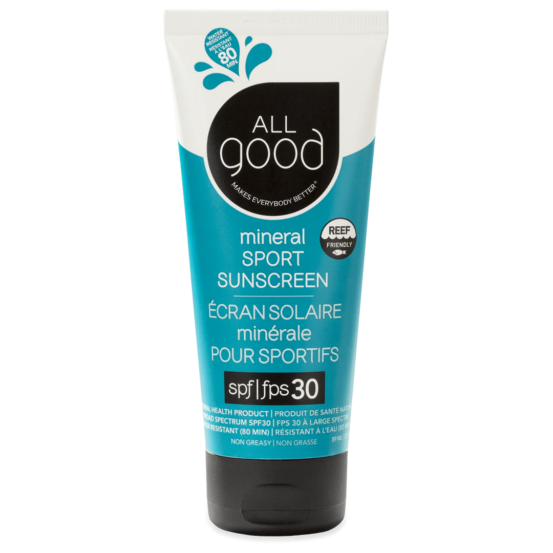 SPF30 Sport Mineral Sunscreen Lotion, 3 oz