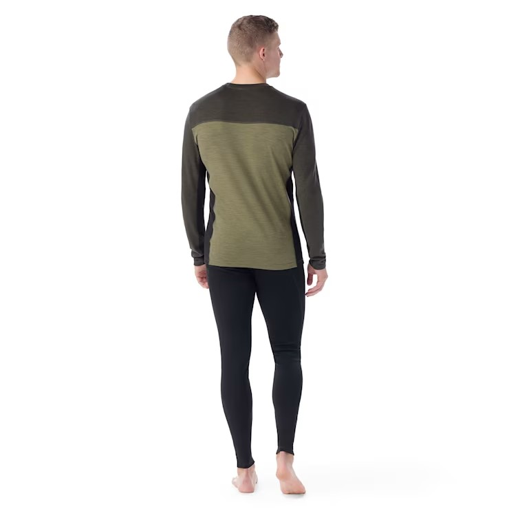 Classic Thermal Merino Base Layer Colorblock Crew Boxed - Men's