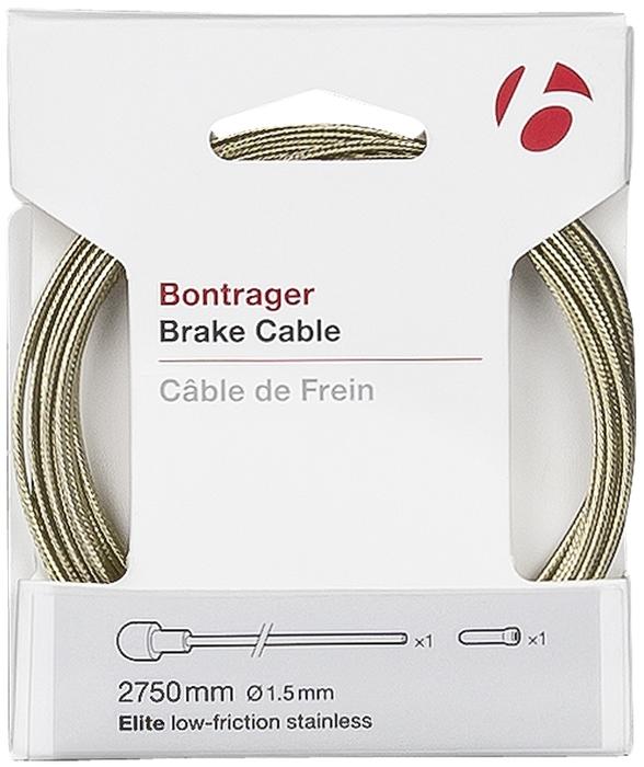 Elite Road Stainless Slick Brake Cable 1.5mm x 2750mm