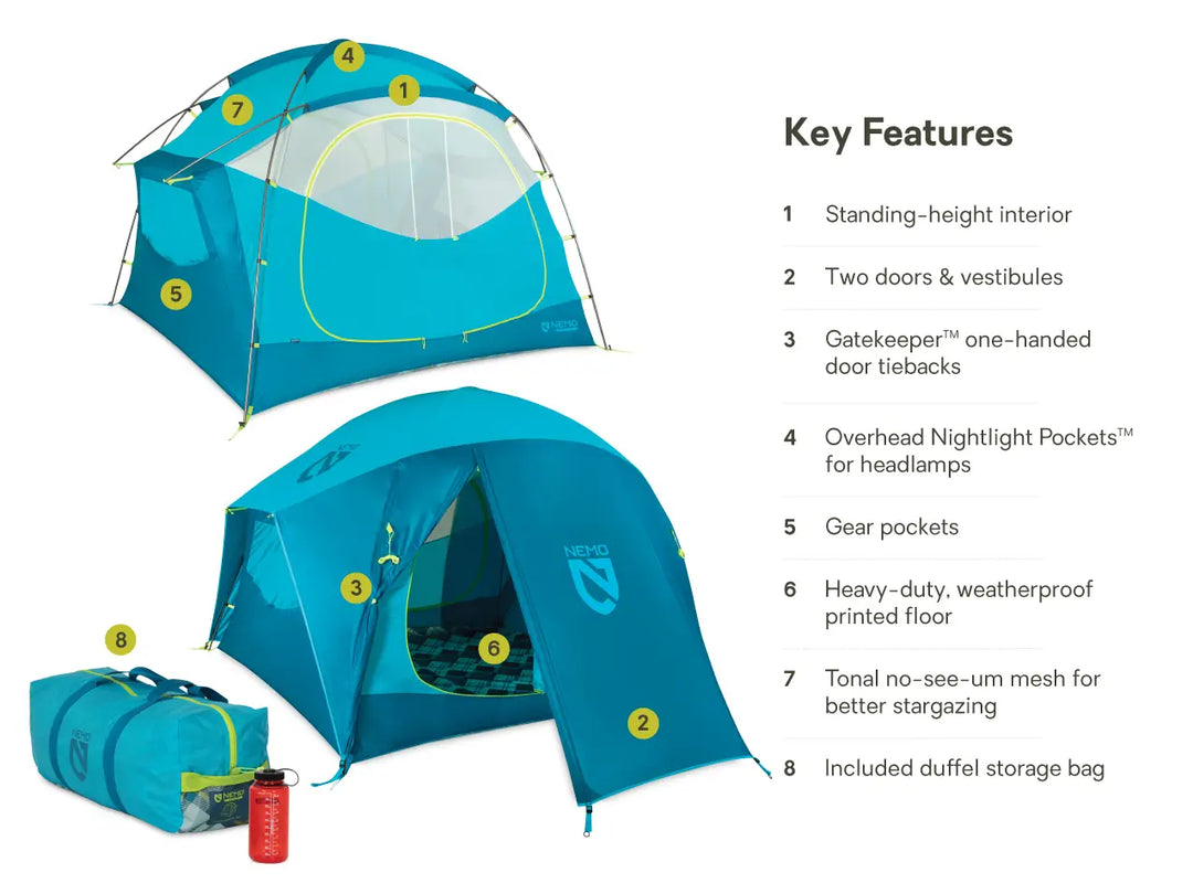 Aurora Highrise 4P Tent