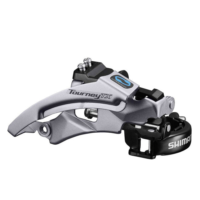 FRONT DERAILLEUR, FD-TX800-TS6, TOURNEY TX, TOP-SWING,DUAL-PULL BAND-TYPE 34.9MM