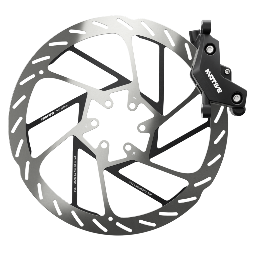 Motive Bronze Post Mount Hydraulic Disc Brake Caliper and Lever