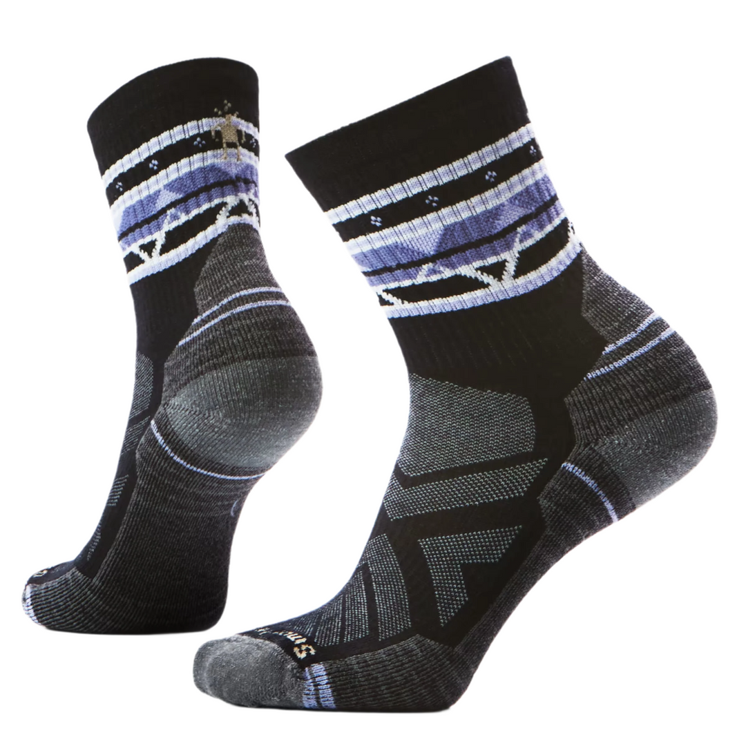 Hike Light Cushion Zig Zag Valley Mid Crew Socks - Women's