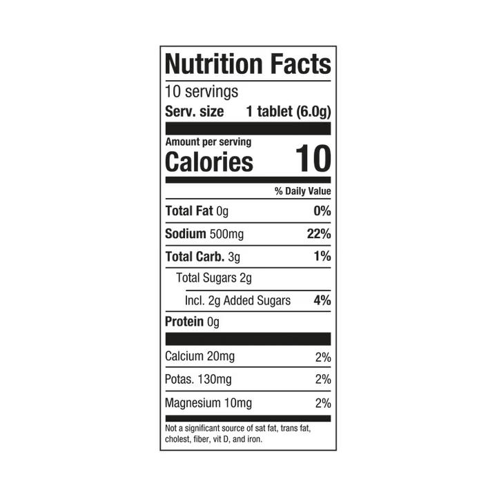 PH 1000 Electrolyte Tablets (10 Servings)