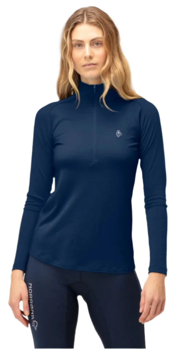 femund pureUll Zip Neck - Long Sleeve - Women's