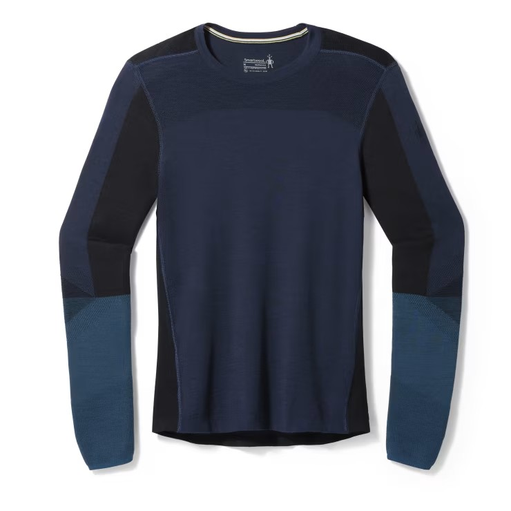 Intraknit™ Thermal Merino Base Layer Colorblock Crew