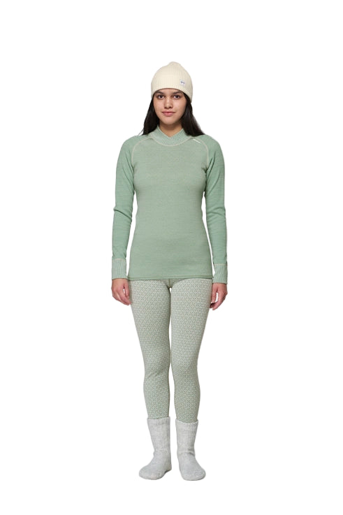 Kvitegga Merino 230 Cross Neck Shirt - Long Sleeve - Women's