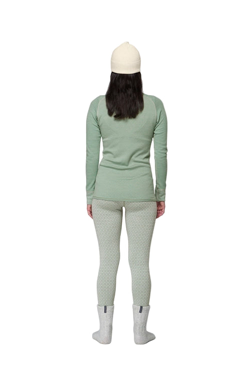 Kvitegga Merino 230 Cross Neck Shirt - Long Sleeve - Women's