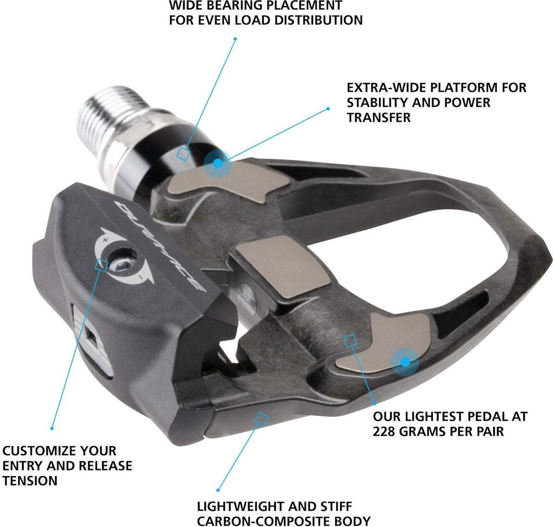 Dura-Ace PD-R9100 Pedals - Standard Axle